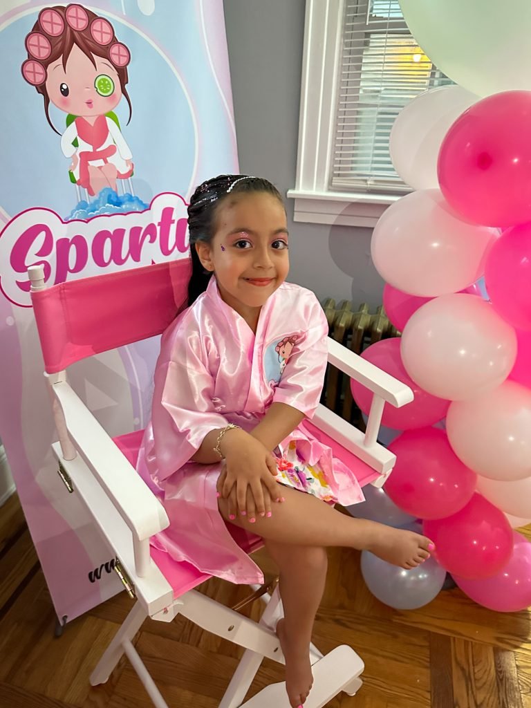 children's spa party-children's spa party